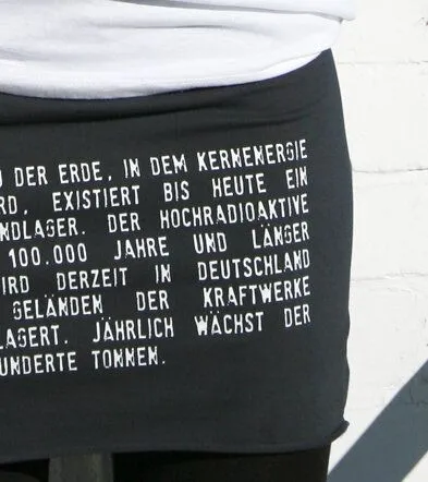 Lena Schokolade Lena Schokolade Rock "Aufklärer", Anthrazit-schwarz, – Produktbild 3 von 4