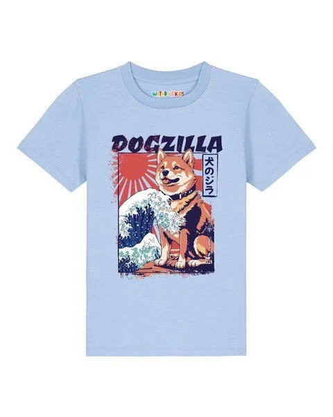 watabout.kids watabout.kids T-Shirt Kinder Dogzilla, Blue soul, – Produktbild 1 von 2