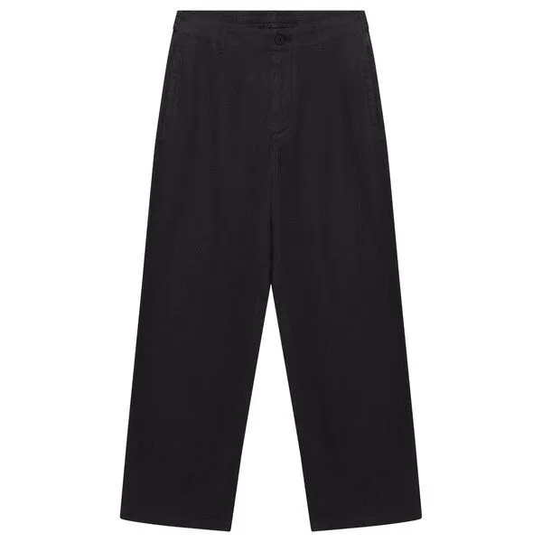 KnowledgeCotton Apparel KnowledgeCotton Apparel Barrel Flanell-Hose Bloom, Night sky, – Produktbild 1 von 4