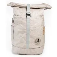 PAPERO PAPERO Rucksack aus Papier – Rolltop Rucksack Damen Herren mit Laptopfach – wasserfest & robust – vegan & nachhaltig – minimalistisch – leicht & stylisch – FSC zertifiziert – Unisex Tagesrucksack 28L – Produktbild 1 von 1