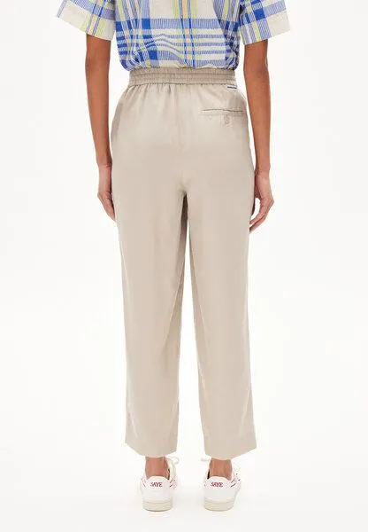 ARMEDANGELS ARMEDANGELS KAADIA TAPERED - Damen Webhose aus TENCEL x REFIBRA Lyocell, Sand stone, – Produktbild 2 von 4