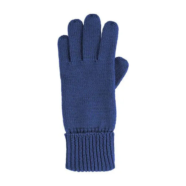Pure pure by Bauer Pure pure by Bauer Kinder Fingerhandschuhe kbT-Schurwolle, Stormy-blue (blau), – Produktbild 1 von 1