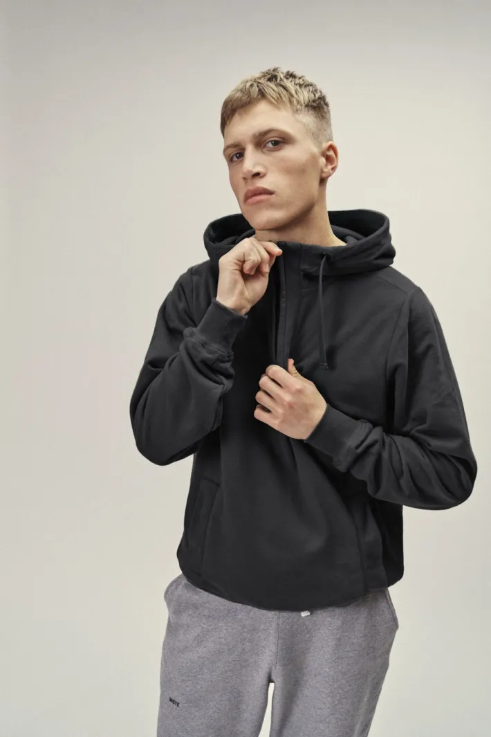 WOTE WOTE Herren vegan Sweatshirt Anthrazit, Dunkelgrau, – Produktbild 2 von 2