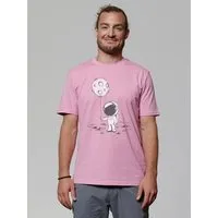 watapparel watapparel T-Shirt Unisex Kleiner Astronaut mit Luftballon, Bubble pink, – Produktbild 1 von 1