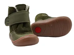 Pololo Pololo Kinder Stiefel pflanzlich gegerbtes Leder, gefüttert, "Karla" grün Gr. 24 – Produktbild 1 von 1