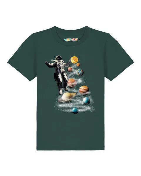 watabout.kids watabout.kids T-Shirt Kinder Weltraumreise, Glazed green, – Produktbild 1 von 2
