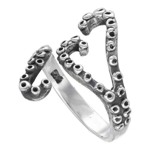 pakilia pakilia Silber Ring Tentakel Fair-Trade und handmade – Produktbild 3 von 4