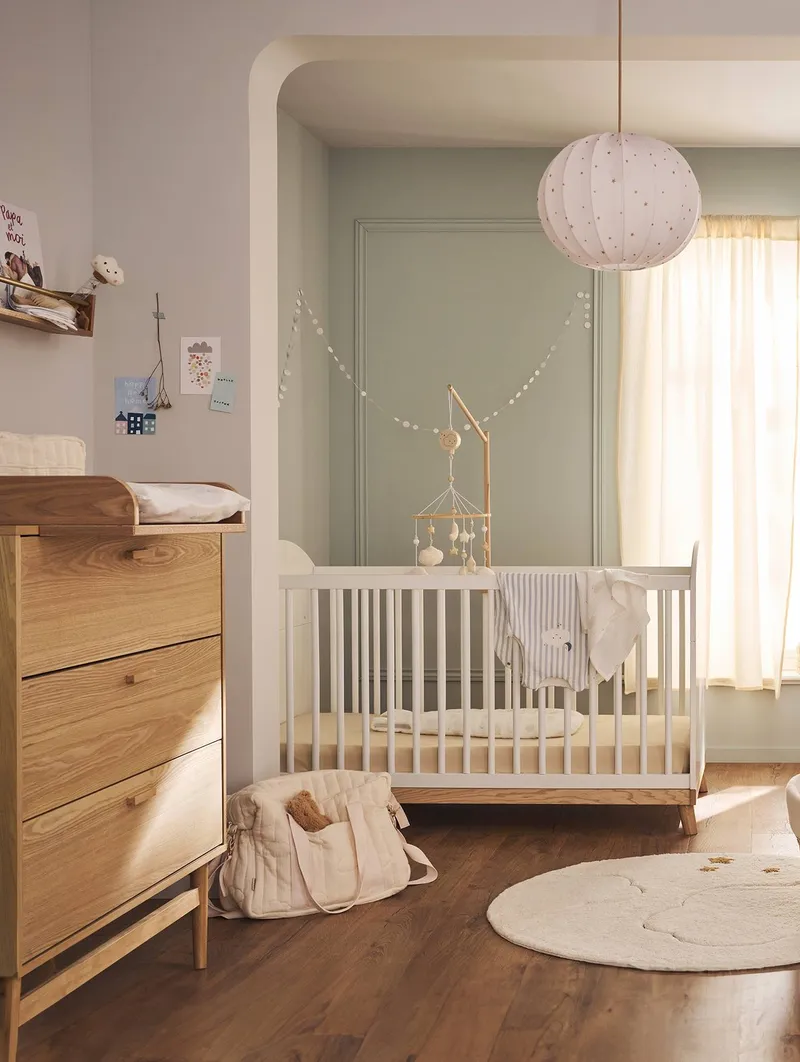 Vertbaudet Kommode KOPENHAGEN Tiefe 42cm Kinderzimmer, Braun, – Produktbild 4 von 4