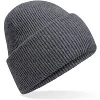 Beechfield Beechfield Damen / Herren Klassische Mütze mit tiefem Umschlag in 30 verschiedenen Farben, Granite, – Produktbild 1 von 1