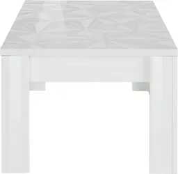 Home affaire Couchtisch Prisma 122x65 cm, Wohnzimmertisch mit Winkelfuß, Sofatisch, rechteckig, Tischplattenstärke 22 mm – Produktbild 1 von 1