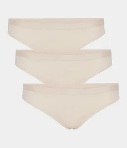 Copenhagen Bamboo 3 Stück cremefarbene Bambus-Tanga-Slips – Produktbild 1 von 1