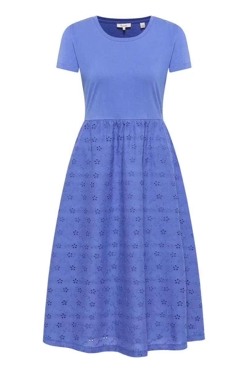 Tranquillo Kleid Juliaa aus Bio-Baumwolle - baja blue / 40 – Produktbild 1 von 2