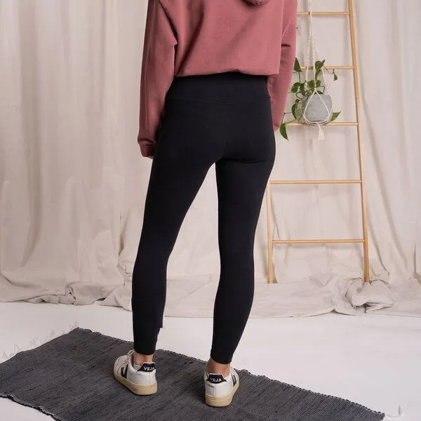 Vresh Clothing Vresh Clothing Ivy - Leggins aus Biobaumwolle, Schwarz, – Produktbild 3 von 4
