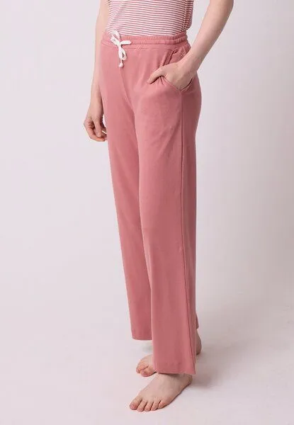 LANA Organic LANA Organic Pyjamahose, Modell Ceres, Dusty rose, – Produktbild 2 von 4