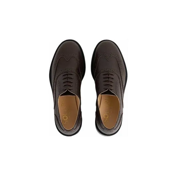 Solari Milano Solari Milano Veganer Oxford Brogue - Damen, Brown, – Produktbild 3 von 4