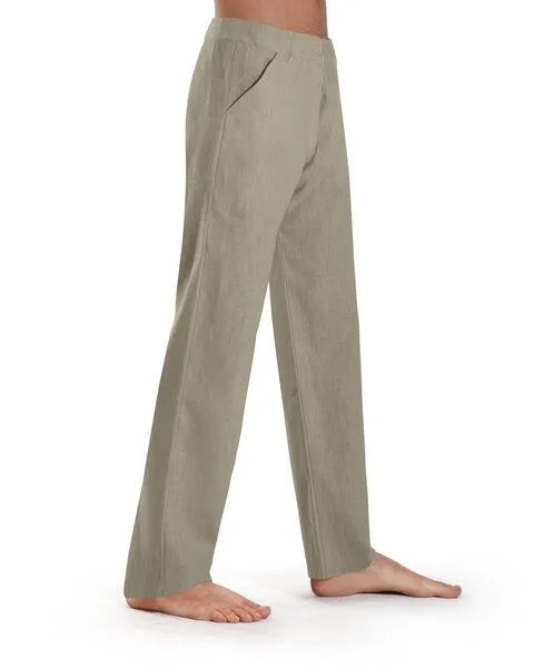 SCHAZAD Leinenhose APPROVAL-GO von SCHAZAD, Oliv, – Produktbild 5 von 5