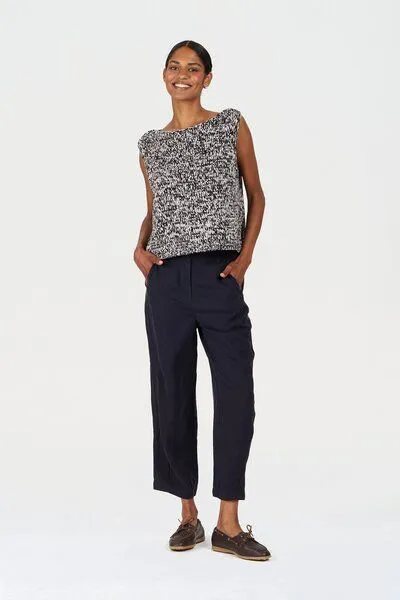 KOMODO Komodo Tencel-Leinen Culotte Modell: Olive, Navy (blue), – Produktbild 2 von 2