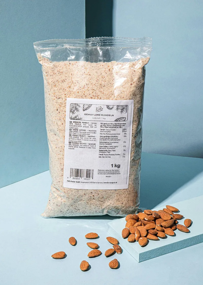 KoRo Gemahlene Mandeln 1 kg – Produktbild 1 von 5