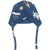 Walkiddy Baby Mütze „Space Trip“ aus Bio-Baumwolle in Dunkelblau – GOTS-zertifiziert, Walkiddy – Produktbild 1 von 1