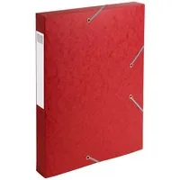 Exacompta Exacompta Archivbox "Cartobox" rot, Rückenbreite 4cm – Produktbild 1 von 1