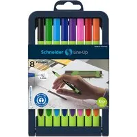 Schneider 8 Schneider Fineliner "Line Up" farbsortiert – Produktbild 1 von 1