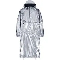 Maium Maium Vegan Regenmantel - Unisex Poncho - aus recycelten Materialien, Silber, – Produktbild 1 von 1