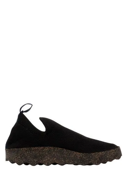 ASPORTUGUESAS ASPORTUGUESAS Elastischer Slip-On Damen Sneaker Care, Black, – Produktbild 3 von 4