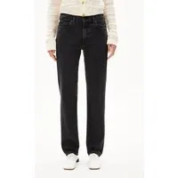 ARMEDANGELS ARMEDANGELS CARENAA Damen Straight Jeans recycelter Baumwoll Mix Comfort Stretch, Blue, – Produktbild 1 von 1