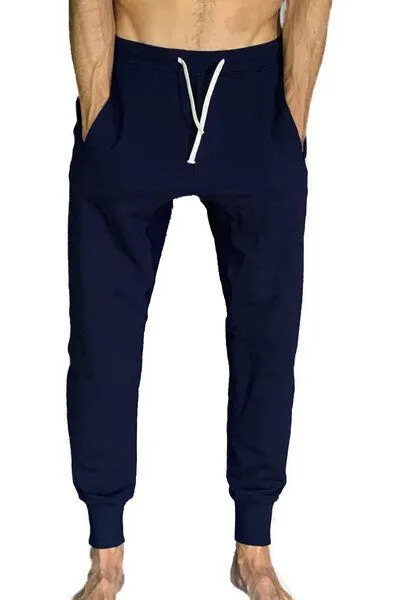 M23 M23 Herren Jogginghose aus Bio-Baumwolle, Modell "Clint", Schwarz, – Produktbild 5 von 5