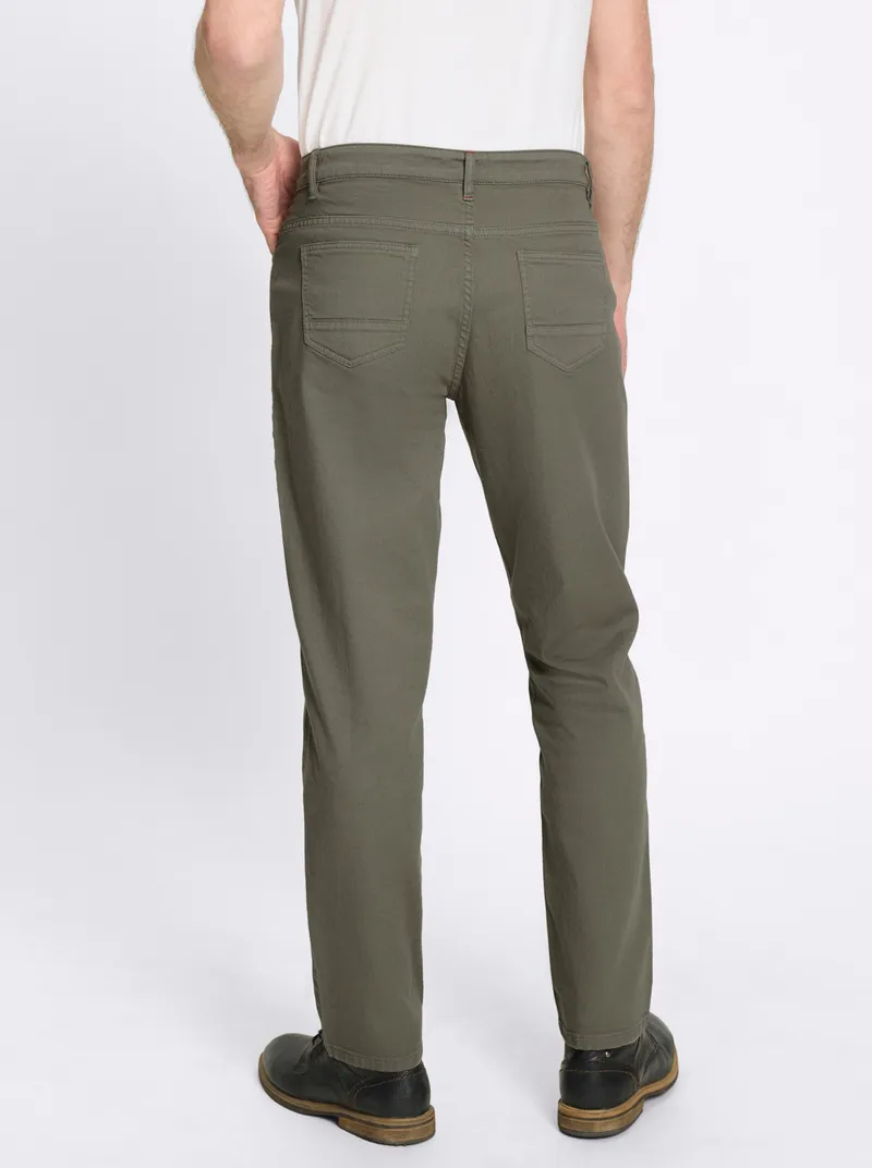 marco donati 5-Pocket-Hose khaki, Khaki, – Produktbild 2 von 2