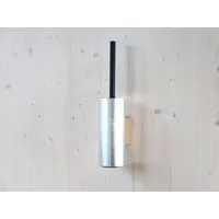 werkvoll by Lena Peter werkvoll by Lena Peter Recycling Wandhalter WC-Bürste FIRE mit Edelstahlgriff, Schwarz, – Produktbild 1 von 1