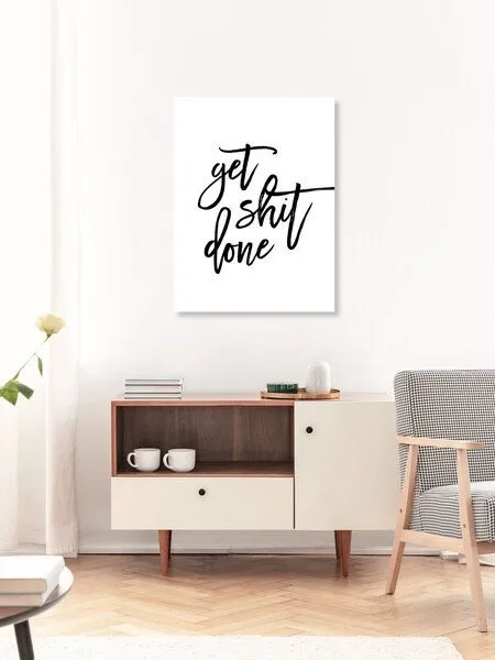 Photocircle Photocircle Poster / Leinwandbild - Get **It Done – Produktbild 3 von 4