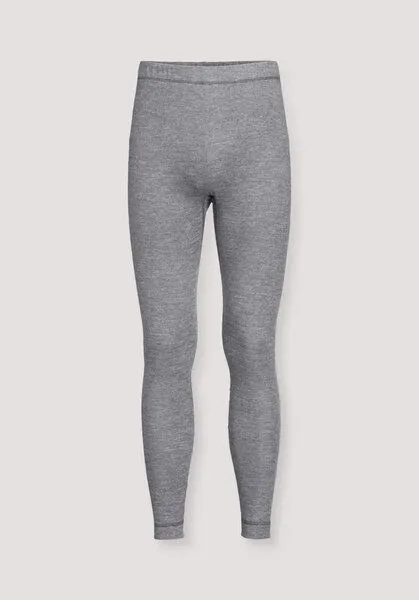 hessnatur hessnatur Funktions-Leggings mit Bio-Merinowolle und Seide, Anthrazit, – Produktbild 2 von 3