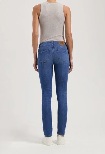 MUD Jeans MUD Jeans Damen Jeans Slim Fit "Faye - Authentic Indigo", Authentic indigo, – Produktbild 3 von 3
