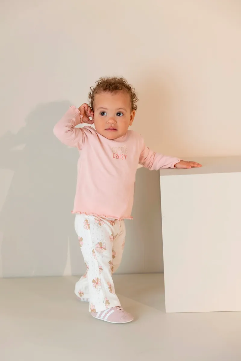 Noppies Baby Langarmshirt, Rosa, – Produktbild 3 von 8