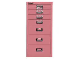 Bisley Bisley Schubladenschrank 8 Schübe, DIN A4 pink – Produktbild 1 von 1