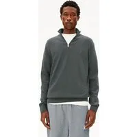 ARMEDANGELS ARMEDANGELS FAABES Herren Pullover aus Bio-Baumwolle, Space steel, – Produktbild 1 von 1