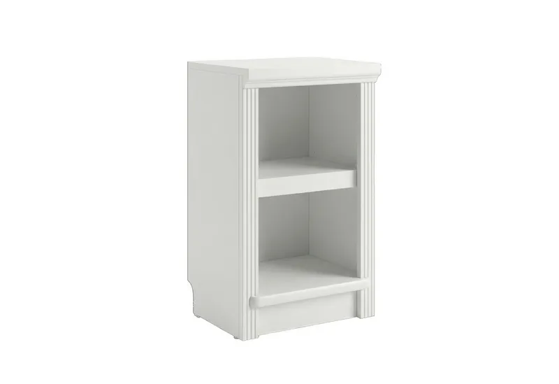 OTTO home Standregal Riga Bücherregal Regal Breite/Tiefe 40/29 cm, aus massiver Kiefer, FSC®-zertifiziert, Weiß, – Produktbild 5 von 7