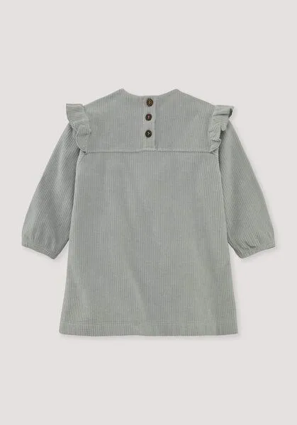 hessnatur hessnatur Cord Kleid aus reiner Bio-Baumwolle, Nebelblau, – Produktbild 2 von 3