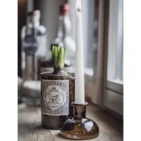 MaBe MaBe Set Kerzenständer & Vase - handgefertigtes Upcycling aus der Ginflasche mit dem Affen – Produktbild 1 von 1