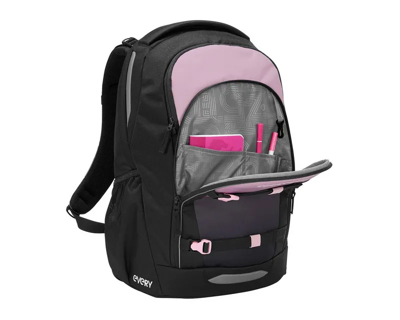 Coocazoo Coocazoo Schulranzen Schulrucksack EVERY Rose Shadows, ergonomisch, rückenschonend, Leichtgewicht – Produktbild 2 von 4
