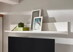 Home affaire Wandboard Cremona, modernes Wandregal, Wandhalter mit Ablagefach, 146 cm breit, vielseitig einsetzbares Hängeregal, in Pinie Weiß mit Wotan Eiche – Produktbild 1 von 1