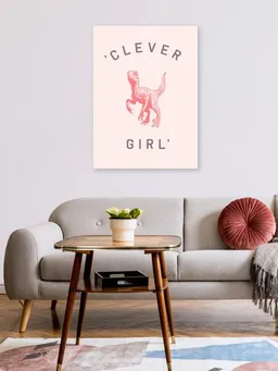 Photocircle Photocircle Poster / Leinwandbild - Clever Girl – Produktbild 1 von 1