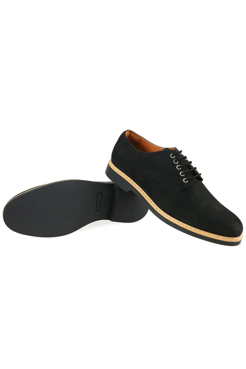 Will's Vegan Store Will's Vegan Store Herren vegan Signature Derbys Schwarz, Schwarz, – Produktbild 1 von 2