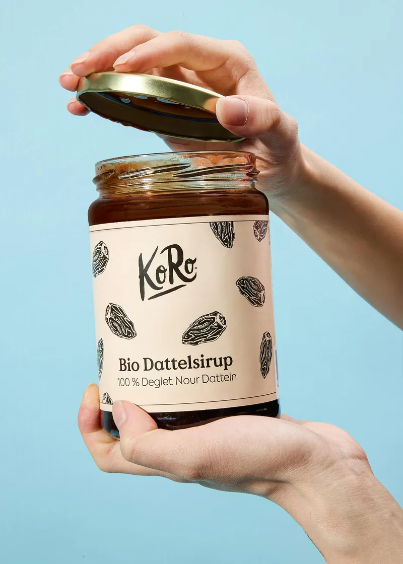 KoRo Bio Dattelsirup 500 ml – Produktbild 3 von 5