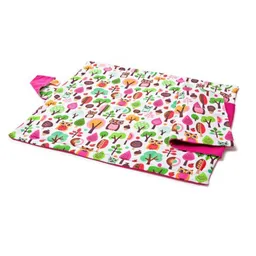 Millemarille Millemarille Wickelunterlage to go modern owls pink – Produktbild 1 von 1