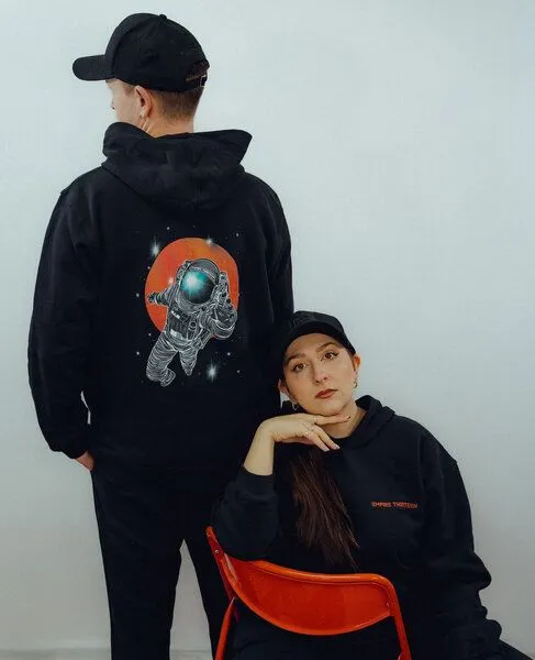 EMPIRE-THIRTEEN EMPIRE-THIRTEEN Hoodie GALAXY – Produktbild 4 von 4