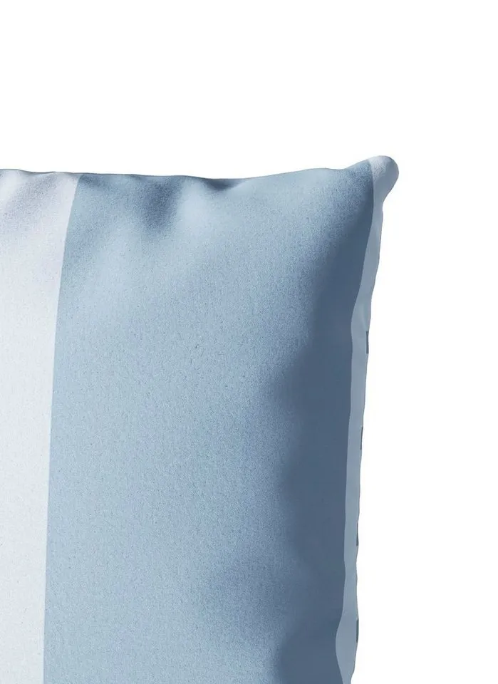 OTTO home Wendebettwäsche Sari in verschiedenen Qualitäten, Flanell, 2 teilig, ab Gr. 135x200 cm, Wendedesign, moderne Bettwäsche mit Streifen, Blau, – Produktbild 7 von 7