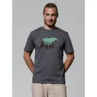 watapparel watapparel T-Shirt Unisex Waldbär, Anthracite, – Produktbild 1 von 1