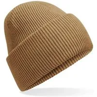 Beechfield Beechfield Damen / Herren Klassische Mütze mit tiefem Umschlag in 30 verschiedenen Farben, Biscuit, – Produktbild 1 von 1